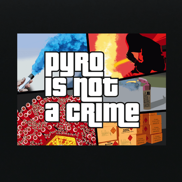 No Crime Artwork - Vinyl Sticker